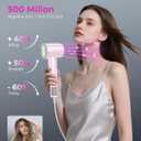 SHRATE Professional High Speed Ionic Hair Dryer | Ultra-Fast Drying | 500 Million Negative Ions | Low Noise | 160000 RPM | Compact Blow Dryer with Magnetic Diffuser for Faster Drying All Hair Types