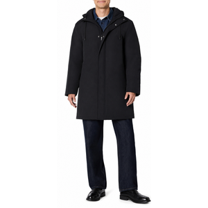Men's Modern Oversized-Fit Heavyweight Parka Jacket, Size M