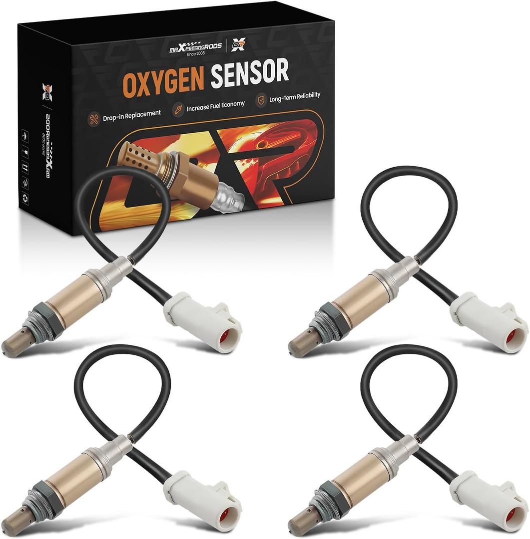 maXpeedingrods 4Pcs Oxygen O2 Sensor 15716 Air Fuel Ratio Upstream Downstream for Ford F150 F250 F350 Expedition Explorer Escape, for Lincoln Navigator, for Mazda B2500 B3000, for Mercury Mariner (Blue)