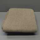 EARTHALL Washable Area Rug 4x6 Ft Non Slip Rugs for Entryway Braided Rubber Backed Bedroom Carpet Cotton Entry Rug Woven Floor Carpets for Bedroom Dining Room Living Room, Send/Beige