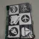 Tummy Time Baby Mirror Infant Toys Newborn 0 3 Months Brain Development with Crinkle Cloth Book Teether Black and White High Contrast Baby Toys 2 4 5 0-6 Month Boys Girls Sensory Activity Shower Gifts