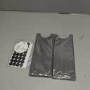 Fast Drying Stone Faucet Mat for Kitchen Sink with Raised Feet, Water Absorbent Diatomite Stone Sink Tray, Faucet Sink Splash Guard, Prevents Moisture Buildup, Durable Protector for Bathroom Counter (20" x 4", Dark Gray Style 1)