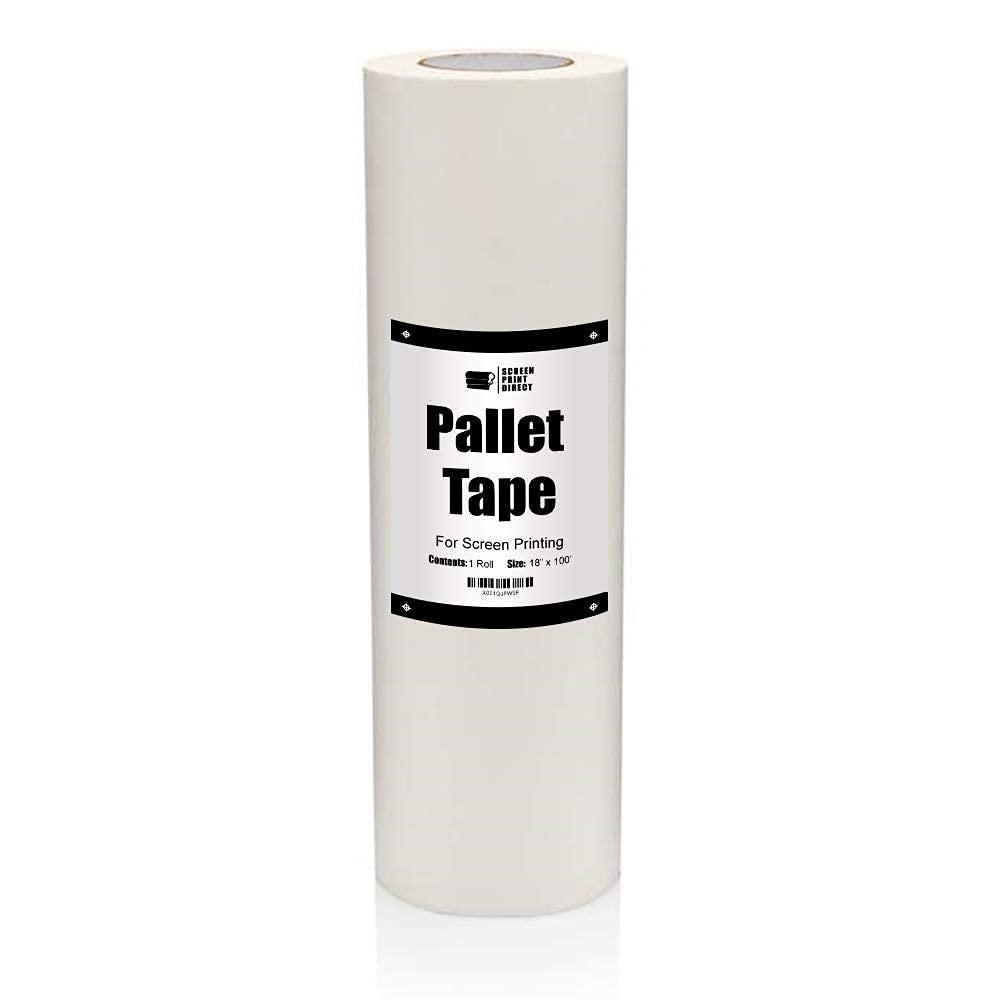 Ecotex Heavy Duty Platen Tape - 16" x 100' Protects Screen Printing Surfaces, Clean Removal Extends Pallet Life