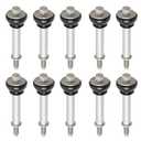 10 PCS Intake Manifold Bolts with Grommet Seals Fits for LS Engines 4.8L 5.3L 6.0L V8 1999-2006 OE# 89017783, 89017368,25323974, 25328620, 25165924, 25165925, 25168315