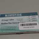 23 Gauge Pin Nails Headless Pinner Nails 10000 Pieces 5 Sizes, 1/2 ",3/5 ",4/5 ",1 ",1-3/16 ", for Multilayer Board, particleboard, Soft Hardwood, Woodworking and Other DIY