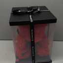 Large 16 Inch Rose Bear Flower Bear Gift Set with Luxury Gift Box, Handmade Artificial Rose Teddy Bear, Valentine Gift for Her, Anniversary, Birthday