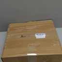 Small Trash Can, Retro Garbage Can With Handle, Iron and Wood Combination Office Trash Can, Industrial Style Design Wastebasket Bin for Bathroom, Laundry Room, Kitchen, Office, Dorm(2.2 Gallon)