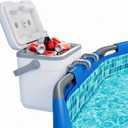 Pool Cooler, Insulated Hard Cooler with Handle, Keeps Ice for 3 Days, Oasis Chill Series, Portable Poolside Above-Ground Pool Companion