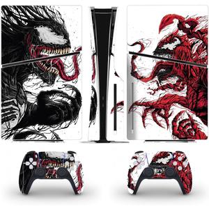 PEYANZ Vinyl Skin Compatible with PS5 Slim (Disk Edition) | HD Print, Scratch Resistant, Bubble-Free Application