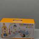 Baby Musical Crib Mobile with Hanging Rotating Toys, Remote Control, Lights Projector Function Music Box, Cartoon Rattles for Babies Boy Girl 0-24 Months, Newborn Sleep with 108 Melodies (Plane)