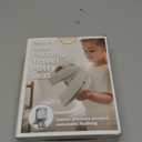 Jool Baby Folding Travel Potty Training Seat for Toddlers, Fits Round & Oval Toilets, Non-Slip Suction Cups, Includes Free Travel Bag (Sage)