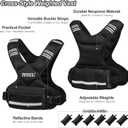 Feyachi Adjustable Weighted Vest - 12 lbs X Type Weight Vest