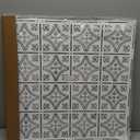 Tin Wall Tiles 24x24 Nail-Up, Stair Risers, Metal Ceiling Tiles, 5 Pack (Antique White)