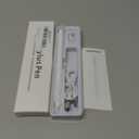 MoKo Stylus Pen for iPad 2018-2025, USB-C Fast Charging Pencil with LED Power Display Tilt Sensitivity for Apple iPad A16/11/10/9/8/7/6, Air 7/6/5/4/3/M3/M2, Pro 13"/12.9"/11"/M4, Mini 7/6/5, White