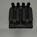 DRIVESTAR Ignition Coil Pack Compatible for 2001 2002 2003 2004 2005 Volkswagen Jetta Golf Beetle 2.0L L4 Replacement for UF484 C1393 5C1390