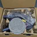 Scrubbing Steam Mop with Rotating Pads, Spin Steam Cleaner for Floor Cleaning,Large Tank,23FT Cord, LED Headlights,Reusable Pads & Self-Standing,Safe for Hard Floor/Laminate/Marble