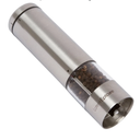 Electric Salt and Pepper Grinder (SINGLE) - Battery Operated, Stainless Steel Salt & Pepper Shaker or Spice Grinder with Adjustable Fine & Coarseness, One Handed Operation & LED Light
set of 2