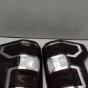 OKLPF Rear Brake Smoked Tail Light Compatible With 2018 2019 2020 Ford F150 F-150 Replace JL3Z13405H,Replace Smoke Black Taillight Assembly,Included Bulbs and Harness,Driver and Passenger Side