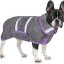 Dog Bathrobe Super Absorbent Dog Towels Large Quick Drying Robes for After Bath Soft Adjustable Warm Keeping Dogs Towel(S-XXL)