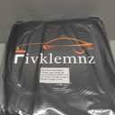 FIVKLEMNZ Car Rooftop Cargo Carrier Roof Bag Waterproof for All Top of Vehicle with/Without Rack Includes Topper Anti-Slip Mat + Reinforced Straps + 6 Door Hooks + Luggage Lock (15 Cubic Feet)