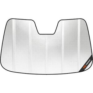 Windshield Sun Shade for Ford Focus 2012-2018. Reflective Aluminum Film Front Window Sunshade - BLAZBLOCK