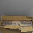 2PCS Floating TV Shelf, Projector Wall Mount Holds Up to 22lbs, Wooden Float Book Shelves Projector Shelf for Wall DVD Players, Living Room Decor,Game Consoles Bed Room,4 Shelves