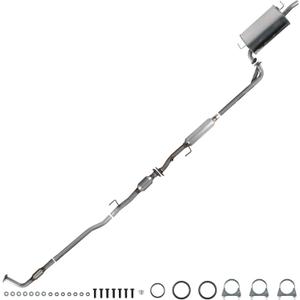 Catalytic Converter & Resonator & Muffler Complete Exhaust System Assembly 1997 1998 1999 2000 2001 Toyota Camry 2.2L L4 Camry Compliant Replacement Exhaust Kit