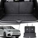 Cargo Mat with Backrest Mats for Lexus TX 2024 2025 6/7 Seats Car Mat Accessories, All Weather TPE Protectors Cargo Liner Seat Back Covers(Cargo Mat with Backrest Mats)