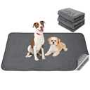 Reusable Pee Pads for Dogs, 24x48 8 Pack Washable Puppy Pads, Absorb Dog Mats Non-Slip Puppy Training Pads for Whelping, Potty, Training, Playpen, Crate