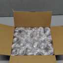 Mini Liquor Bottles, 30 Pack Airtight Plastic Spirit With Black Cap, 1.7oz Empty Alcohol Shot With 10 Funnels, Miniature for Weddings, Parties