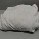 Sunbeam Royal Sherpa Foot Pocket Heated Throw Electric Blanket, 50" x 60", 4 Heat Settings, 4-Hour Auto Shut-Off, Warming Throw for Couch or Bed, Fast Heating, Machine Washable, Natural