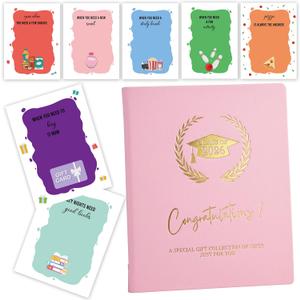 Graduation Gifts 2026, High School / College Graduation Gift a Book, First Year of College Survival Kit from Parents for Her Girls Teens Students, Class of 2026 Gift / Cash Holder booklet