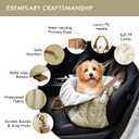 ClevaHome Small Dog Car Seat, Non-Slip Booster Seat for Dogs up to 10lbs