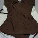 SUUKSESS Women Slimming Tummy Control One Piece Swimsuit Sexy Bathing Suit M