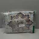 Office Chair Mat for Hardwood Floor&Tile Floor,36"X 48" Heavy Duty Desk Chair Mat for Hard Floors,Under Desk Rug for Rolling Computer Chair,Anti Slip,Low Pile Carpet Floor-Blue Flower