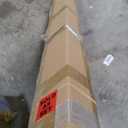 6FT Solid Wood Stair Handrail for Indoor Stairs, Outdoors Stair Railings, Sturdy Wall Mounted Non-Slip Safety Design, Elderly-Friendly & Child-Safe, with Banister Hardware and Brackets