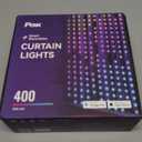 Smart LED Curtain Lights, RGB+IC Color Changing Holiday Wall Lights, 6.6x6.6ft 400 LEDs, Indoor Dynamic DIY String Lights, APP Remote Control, for Bedroom, Living Room, Window Decor, Party, Wedding