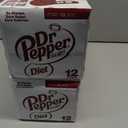 2 x Diet Dr Pepper Soda, 12 fl oz cans, pack of 12