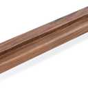 Vinyl Record Shelf - A Display Ledge Made of Solid Walnut - A Wall Mount for Your Favorite or Now-Playing Records -This Vinyl Record Holder Fits All Records (Walnut)