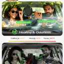 MAGIC JOHN Car Phone Holder, Ultra-Durable Mteal Phone Holders for Your Car, 360 Rotation Cell Phone Car Mount for Windshield, Suction Cup Car Phone Mount for iPhone Samsung All Smartphone
