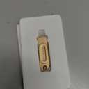 512GB Qainerly Photo Stick for Phone Flash Drive,4in1 Memory Stick for Photos and Videos USB Stick External Storage Compatible for iPhone/iPad/Android/PC (Gold)