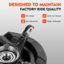 Front Left Steering Knuckle & Wheel Bearing Hub Assembly for Honda CR-V CRV 2007 2008 2009, 2.4L L4, Driver Side