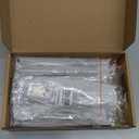 Probrico 10 Pack|3-1/2 inch Hole Center Cabinet Pulls Black Cabinet Handles Stainless Steel, Modern Style Round T bar Handles Dresser Drawer Pulls, Kitchen Cabinet Knob Hardware