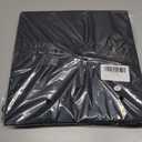 2 x Unisex Adult Matte Graduation Cap with Tassel Year Charm (Black)