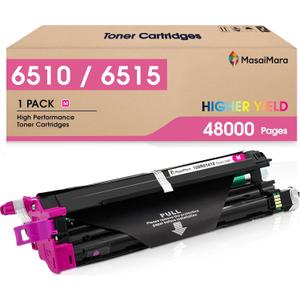 MasaiMara Magenta 108R01418 6510 6515 Image Drum Unit Replacement for Xerox Phaser 6510 6510DN 6510DNI 6510DNM 6510N, WorkCentre 6515 6515DN 6515DNI 6515DNM 6515N Printer
