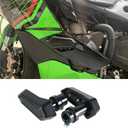 Motorcycle Engine Crash Protector Frame Slider Protector for ZX4R zx-4r ZX-4RRSE ZX-25R NINJA-4R（Black）