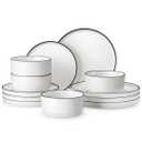 Leah 12 Piece Dinnerware Set