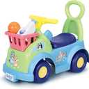 Bluey Shopping Cart Ride On for Baby, Toddler, Kids, Small