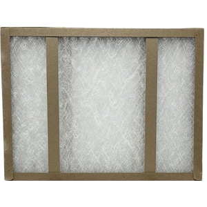 16x20x1 Fiberglass Air Filters, AC & Furnace, Glasfloss | Double-strut design for 10% greater open area; heavy-duty craftboard frame; disposable, no metal parts; made in USA