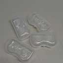 Nuanchu 8 Pcs Nipple Shields for Nursing Newborn Breastfeeding 20 mm 15 mm Nipple Shield Bulk Silicone Protector with Clear Carrying Case for Protecting Sore, Flat or Inverted